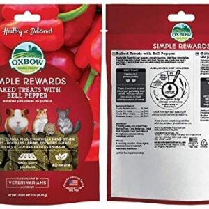 Simple Rewards, All Natural Baked Treats Combo Variety Pack- 4 Flavors ( Cranberry, Apple & Banana, Bell Pepper, Carrot & Dill) 3 Ounce Resealable Pack