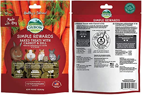 Simple Rewards, All Natural Baked Treats Combo Variety Pack- 4 Flavors ( Cranberry, Apple & Banana, Bell Pepper, Carrot & Dill) 3 Ounce Resealable Pack