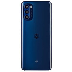 TracFone Motorola Moto g Stylus (2022), 128GB, Blue - Prepaid Smartphone (Locked)