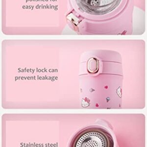 Everyday Delights Sanrio Hello Kitty Stainless Steel Insulated Water Bottle 350ml (Green)