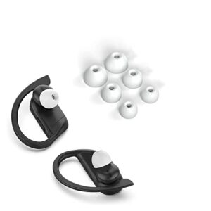 Aquelo 3 Pairs(S/M/L) Earbuds Silicone Ear Tips Replacement for Beats Fit Pro and Beats Studio Buds(Gray&White),beats-fit-pro-eartips