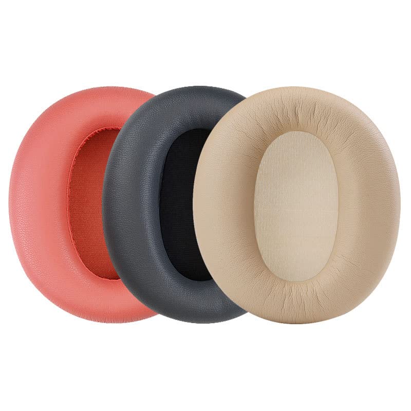 W820NB Replacement Earpads Ear Pad Cushion Cover Compatible with Edifier W820NB Hybrid Active Noise Cancelling Wireless Over-Ear Headphones (Titanium)