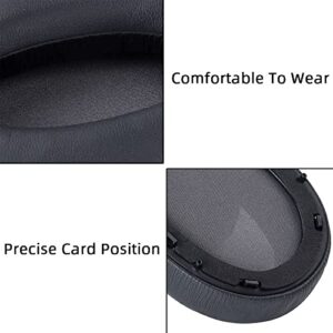 W820NB Replacement Earpads Ear Pad Cushion Cover Compatible with Edifier W820NB Hybrid Active Noise Cancelling Wireless Over-Ear Headphones (Titanium)