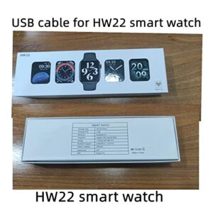 Charger Cable Replacement for HW22 Smart Watch, HW22 Watch USB Cable, only for HW22