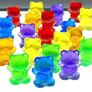 Excellerations Translucent Bears - 72 Pieces