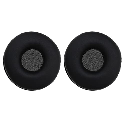 1 Pair Ear Pads Replacement Protein Leather Black Ear Cushions Replacement Headphones Pads Compatible with Sony MDR V150 V250 V300 ZX100 ZX110 Earphones