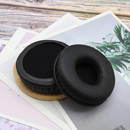 1 Pair Ear Pads Replacement Protein Leather Black Ear Cushions Replacement Headphones Pads Compatible with Sony MDR V150 V250 V300 ZX100 ZX110 Earphones