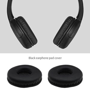 1 Pair Ear Pads Replacement Protein Leather Black Ear Cushions Replacement Headphones Pads Compatible with Sony MDR V150 V250 V300 ZX100 ZX110 Earphones