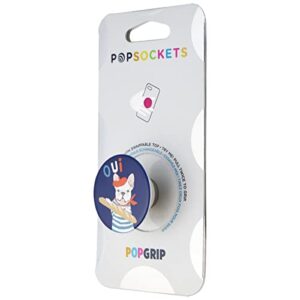 popsockets: popgrip expanding stand and grip with swappable top - frenchie