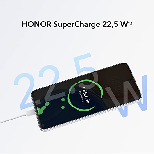 Honor X8 Dual-Sim 128GB ROM + 6GB RAM (GSM only | No CDMA) Factory Unlocked 4G/LTE Smartphone (Ocean Blue) - International Version