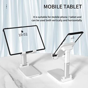 BICEUKI Cell Phone Stand for Desk,Phone Holder with Stable Anti-Slip,190g Increase Weight be Stable,Compatible with iPhone 13 12 Mini 11 Pro Xs Max XR X 6 7 8 Plus (Black)