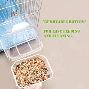 Pet Birds Feeder, Bird Cage Birds Feeding for Parrorts Budgie Cockatiel Lovebirds