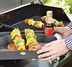Outset 76204 Grill Prep Station With Lid, 15" x 10" x 2.6"