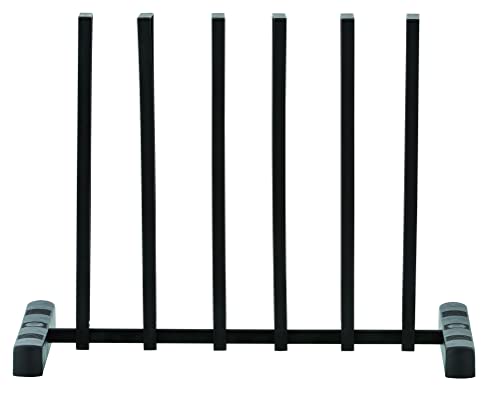 3-Pair Tall Boot Storage Holder & Shape Maintainer and Dry Rack Shoe Stand, Black by Madison Home Products