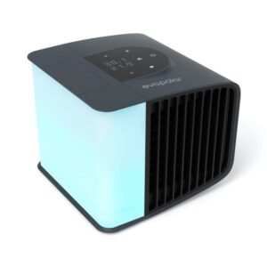 Evapolar evaSMART Personal Evaporative Air Cooler and Humidifier and Portable Air Conditioner EV-3000, Stormy Grey