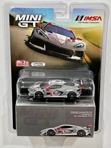 mini gt chevy corvette c8.r 4 imsa sebring 12hrs (2021) limited edition to 3600 pieces worldwide 1/64 diecast model car by true scale miniatures mgt00316