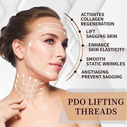 GRITRIVAL Pdo Threads, For Face Thread Lift, Korean Protein Thread Lifting (20Pcs-30G*25MM)