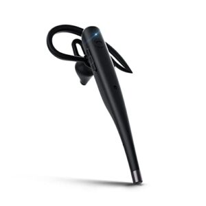 mosonnytee headphones wireless bluetooth headset noise cancelling headphones bluetooth headset for cell phones handsfree bluetooth earpiece with microphone mute one single ear 10-hours usage