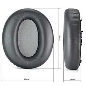 W820NB Replacement Earpads Fit for Edifier W820NB Headphone Earpads Earmuffs Cushion Sleeves Include Plastic Clips (Black)