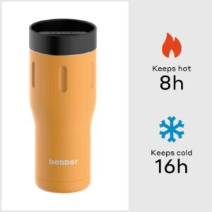 BOBBER - 16 oz Travel Coffee Mugs Bundle, Pack of 3 Vacuum Insulated Tumblers (Assorted Colors)