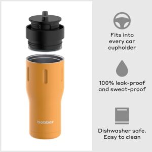 BOBBER - 16 oz Travel Coffee Mugs Bundle, Pack of 3 Vacuum Insulated Tumblers (Assorted Colors)