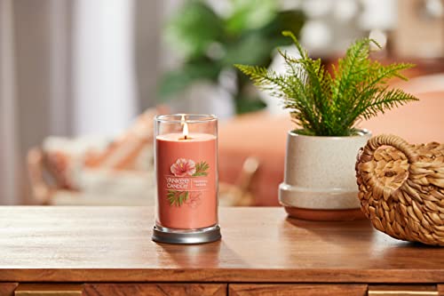 Yankee Candle Tropical Breeze Signature Medium Pillar Candle, 14.25oz