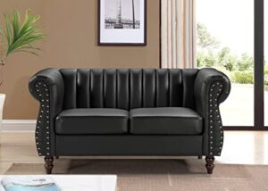 us pride furniture s5705n-s5707n sofas, black