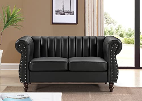 US Pride Furniture S5705N-S5707N Sofas, Black