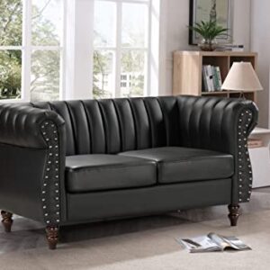 US Pride Furniture S5705N-S5707N Sofas, Black