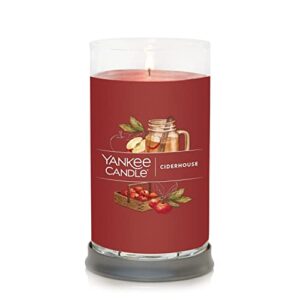 Yankee Candle Ciderhouse Signature Medium Pillar Candle, 14.25oz