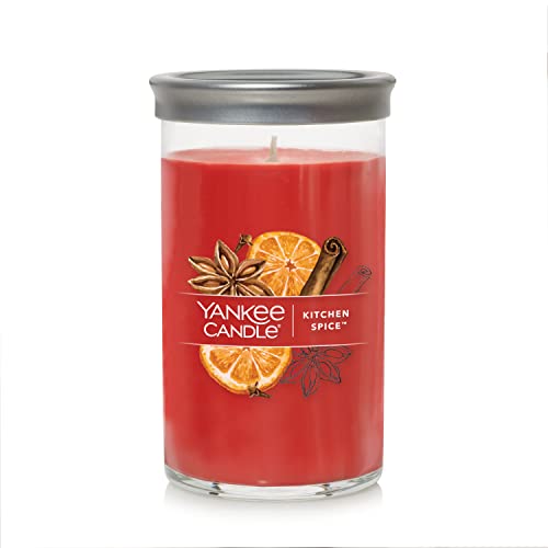 Yankee Candle Kitchen Spice™ Signature Medium Pillar Candle, 14.25oz