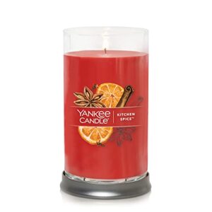 Yankee Candle Kitchen Spice™ Signature Medium Pillar Candle, 14.25oz