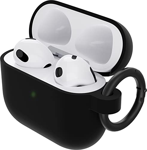 OtterBox Soft Touch Case for Apple AirPods (3rd Gen) - Black Taffy (Black)