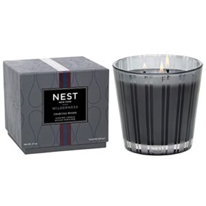 nest new york charcoal woods 3-wick candle