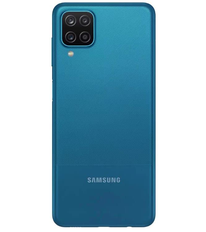 Samsung Galaxy A12 (32GB, 3GB) 6.5" HD+, Quad Camera, 5000mAh Battery, Global 4G Volte (AT&T Unlocked for T-Mobile, Verizon, Metro) A125U (Blue)