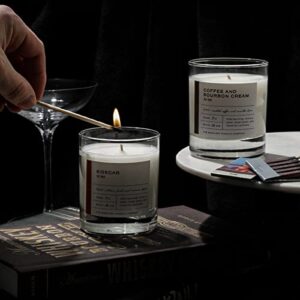 Wixology Cocktail Inspired Soy Candle - Reusable Rocks Glass - Made in Kentucky - 7 oz (Cosmopolitan)