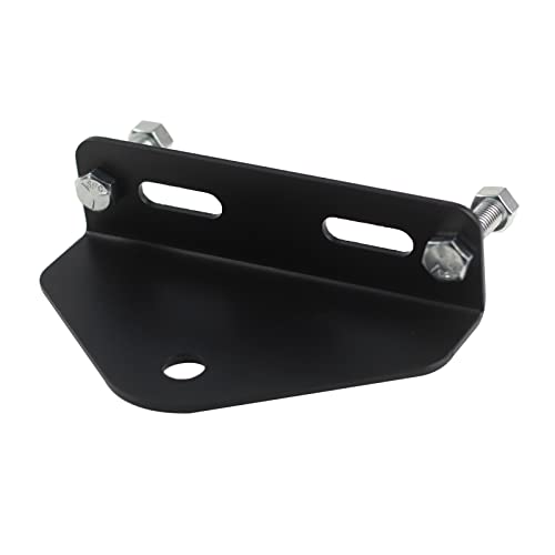 Heavy Duty Universal Zero Turn Mower Trailer Hitch with Bolts and Strong Magnet Trailer Gate Pin -1/2'' Trailer Hitch Mount Black