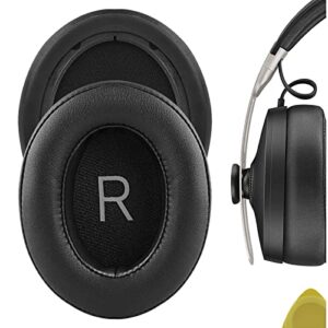 geekria quickfit replacement ear pads for sennheiser momentum 3 wireless momentum 3.0 wireless headphones ear cushions, headset earpads, ear cups cover repair parts (black)