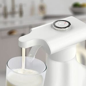 Home First Milk Dispenser for Fridge Gallon | Hands Free Automatic Drink Dispenser