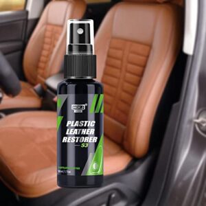 Homyl Generic Car Plastic & Leather Conditioner Restorer Spray Foam Easy to Use Refurbishment Paste - 50ml