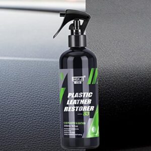 Homyl Generic Car Plastic & Leather Conditioner Restorer Spray Foam Easy to Use Refurbishment Paste - 300ml