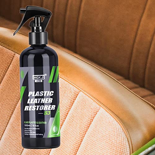 Homyl Generic Car Plastic & Leather Conditioner Restorer Spray Foam Easy to Use Refurbishment Paste - 300ml