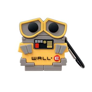 for airpod 3 fashion design fun 3d cool girls boys for air pods 3 3rd case (2021 new) ,silicone cartoon anime cover case for airpods 3rd generation charging case (wall·e)