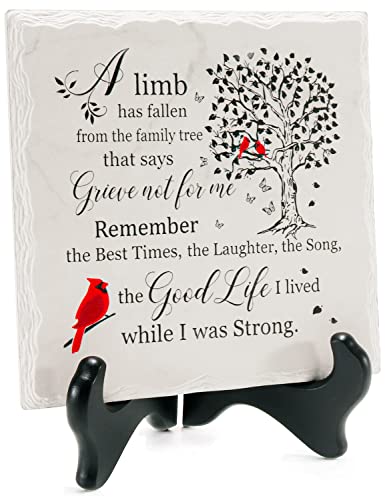 Memorial Gifts for Loss of Mother, Father, Husband, Son, Loved One, Loss of a Mother Sympathy Gifts, Bereavement, Condolences Gifts, Memorial Decor Sign Plaque