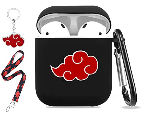 KEMENG for Airpod 1/2 Generation Case with Keychain, Cute Design Airpods 2nd 1st Generation Case Cover Unique TPU Process Soft