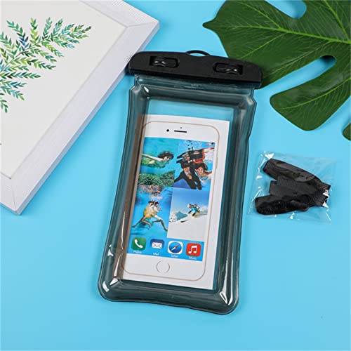 Universal Waterproof Phone Pouch Waterproof Phone Case Dry Bag with Lanyard for Swimming Fishing Rafting Compatible with iPhone 13 12 11 Pro Max Mini, XR XS X 8 7 6s Plus Se Up to 7"