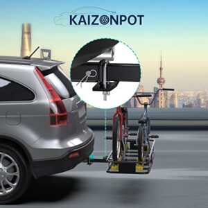 Hitch Tightener, Anti Rattle Stabilizer, Heavy Duty Steel Trailer Hitch Clamp for 1 1/4 Inch and 2 Inch Hitches, Reduce Movement on Hitch Mount Cargo Carrier by KAIZONPOT