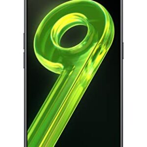 realme 9 (4G) Dual SIM 128GB ROM + 8GB RAM (GSM only | No CDMA) Factory Unlocked 4G/LTE Smartphone (Meteor Black) - International Version