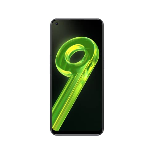 realme 9 (4G) Dual SIM 128GB ROM + 8GB RAM (GSM only | No CDMA) Factory Unlocked 4G/LTE Smartphone (Meteor Black) - International Version