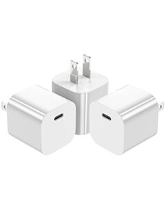 iphone 14 13 11 fast charger block,【apple mfi certified】 3pack usb c charger power adapter wall charging for iphone14 pro max/14 pro/13 pro max/12 promax/11promax/11/se/ipad pro/ipad air2 airpods